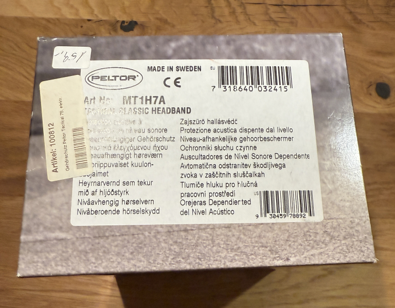 Peltor MT1H7A Gehörschutz – Bild 2