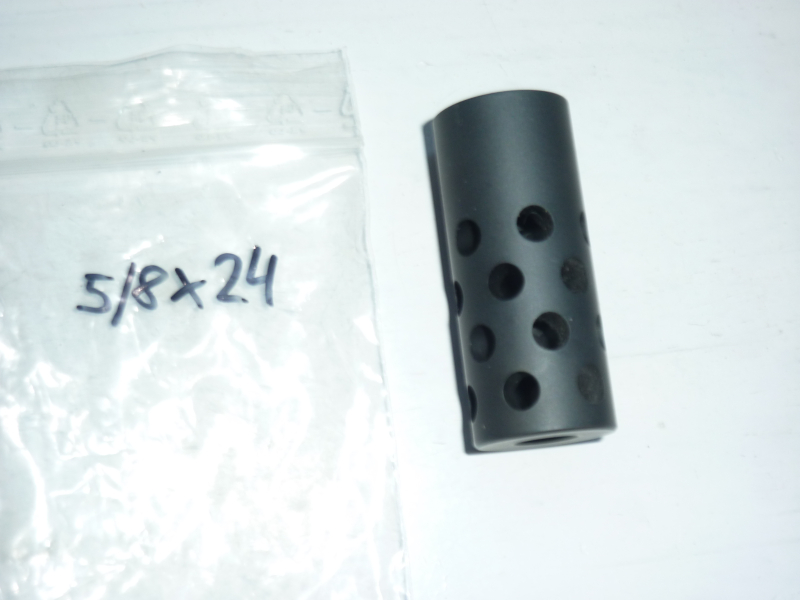 Mündungsbremse Edelstahl , Gewinde 5/8x24 – billede 2