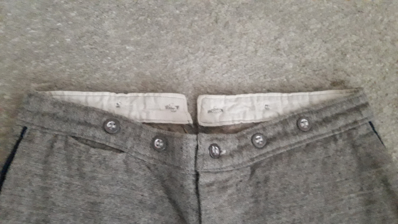 CS- Hose Jean Wool, Civil War, Sezession, Uniform, Bürgerkrieg, Militaria – billede 3
