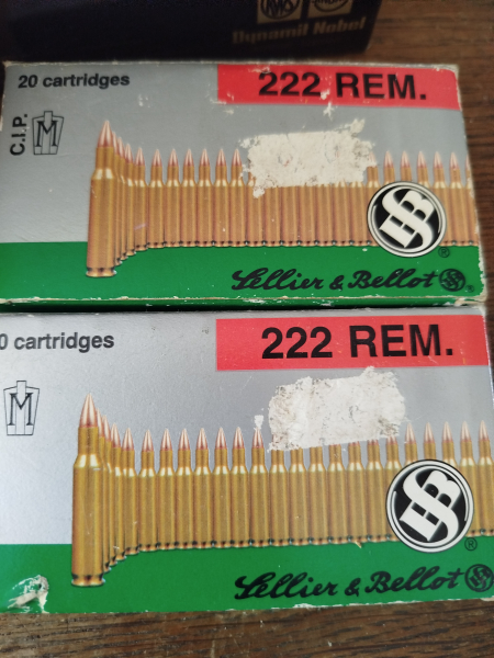 Munition 222 Rem. Teilmantel RWS,Norma,u.a – Bild 4