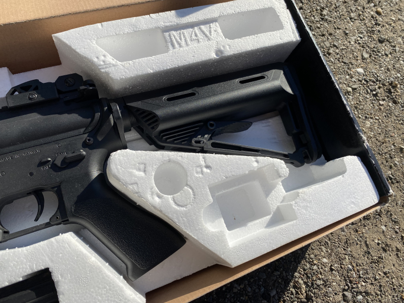Battle Machine M4 Mod-L Airsoft AEG by Valken - Black – Bild 5
