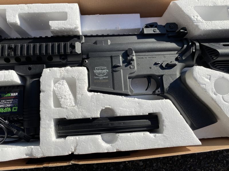 Battle Machine M4 Mod-L Airsoft AEG by Valken - Black – Bild 4