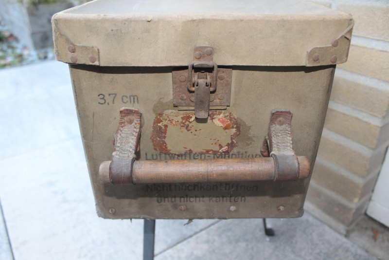 Flak 3,7cm ersatz pressekarton kiste – Bild 2