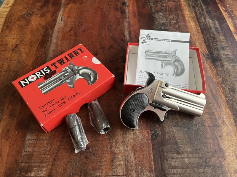 Noris Derringer Twi-Nine 9mm/380 Knall – Bild 2