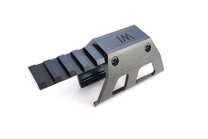 WL Weaverschiene, Weavermontage Red-Dot Heckler & Koch HK USP, USP Expert, USP Elite, P8 – Bild 2