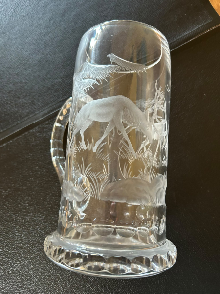 Bleikrisalkrug mit Hirschgravur – Bild 2