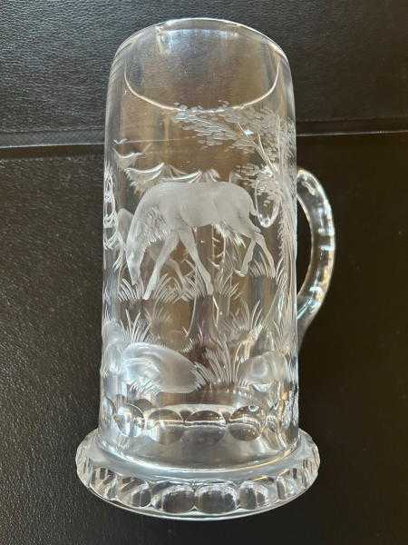 Bleikrisalkrug mit Hirschgravur – Bild 3