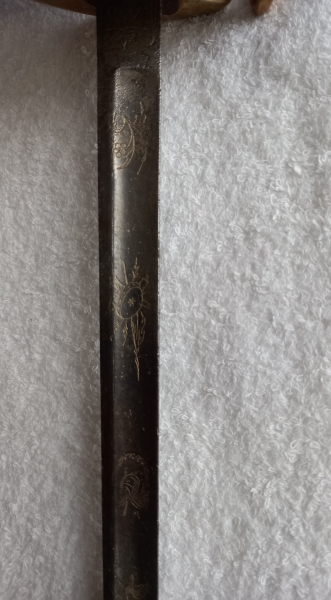 franz. Infantrie-Offiziersdegen Modell 1816 – afbeelding 4