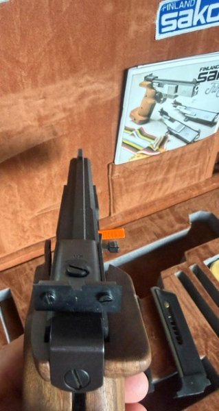 seltene Sporpistole SAKO TRIACE Kal.22LR – Bild 6