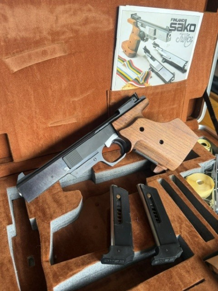 seltene Sporpistole SAKO TRIACE Kal.22LR – Bild 5