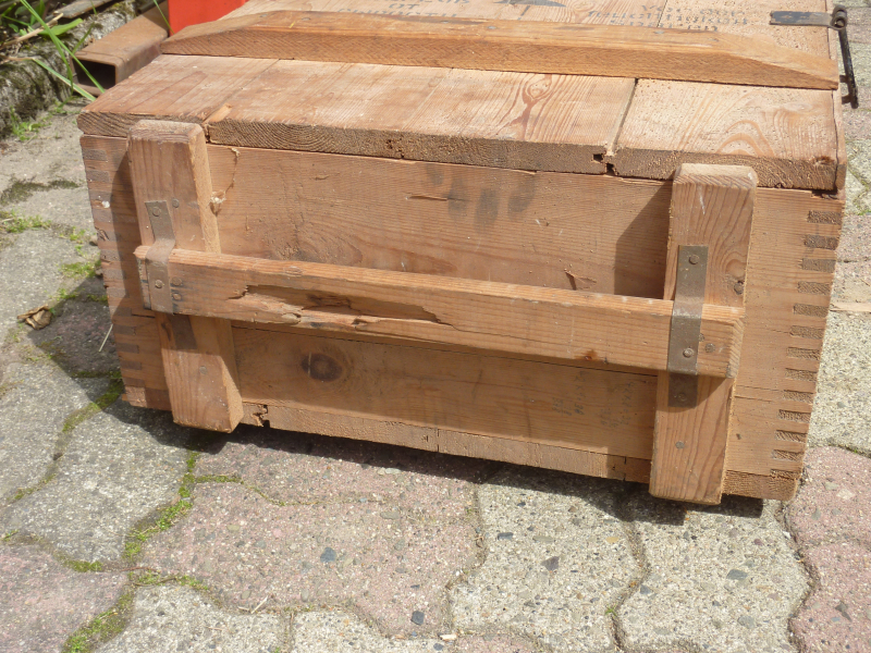 Munitionskiste Holz – Bild 3