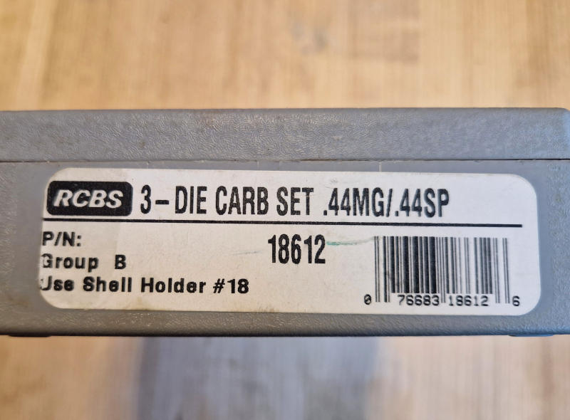 44 Magnum RCBS Matrizensatz – immagine 3