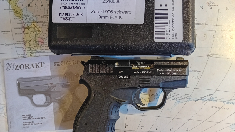 Zoraki M 906 schwarz 9mm – Bild 2