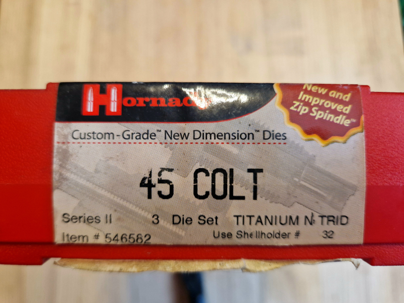 45 Colt Hornady Matrizensatz – 2. kép