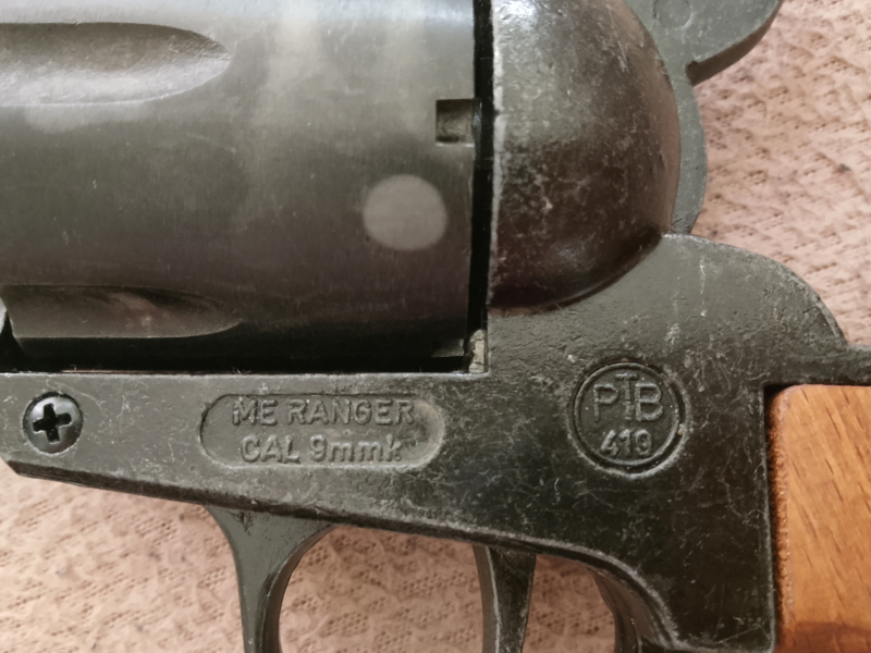 Single Action Revolver ME Ranger 9mm Western Knall – billede 4