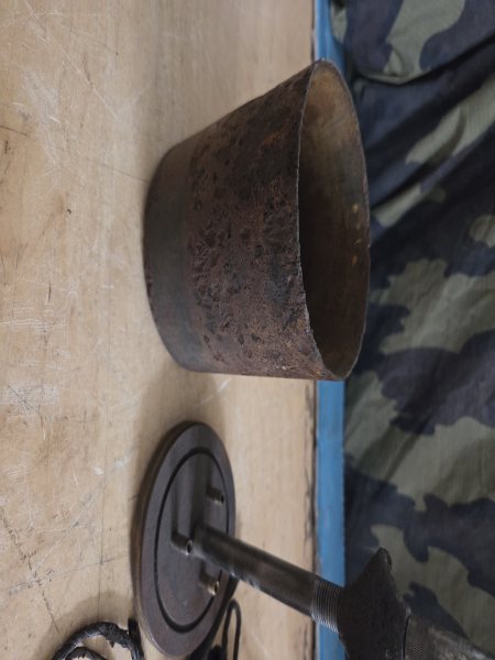 S-Mine 35 Konvolut (Bombe Bodenfund Granate Zünder) – Bild 4