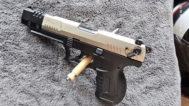 Walther P22 .22lR + incl. Koffer + 3 Magazine Gebraucht – Bild 2