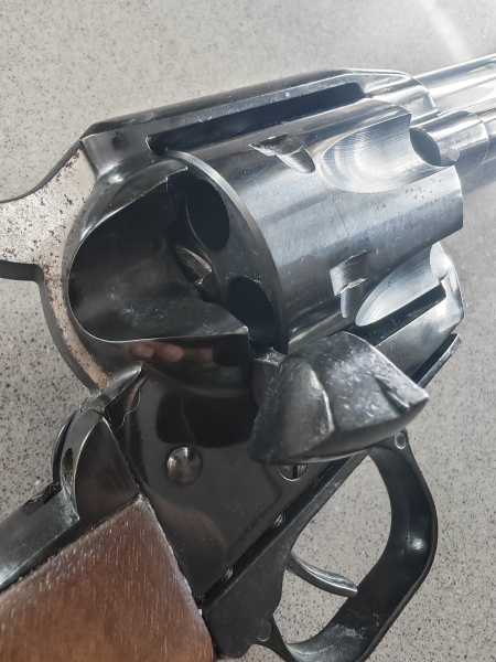 Weihrauch Western Single Action Hartford 1873 (PTB 788) + Gürtel & Holster – Wenig geschossen – obrázek 2