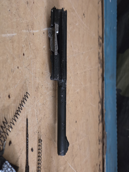Deutsche P 38 Pistole Konvolut (Bombe Bodenfund Granate) – Bild 4