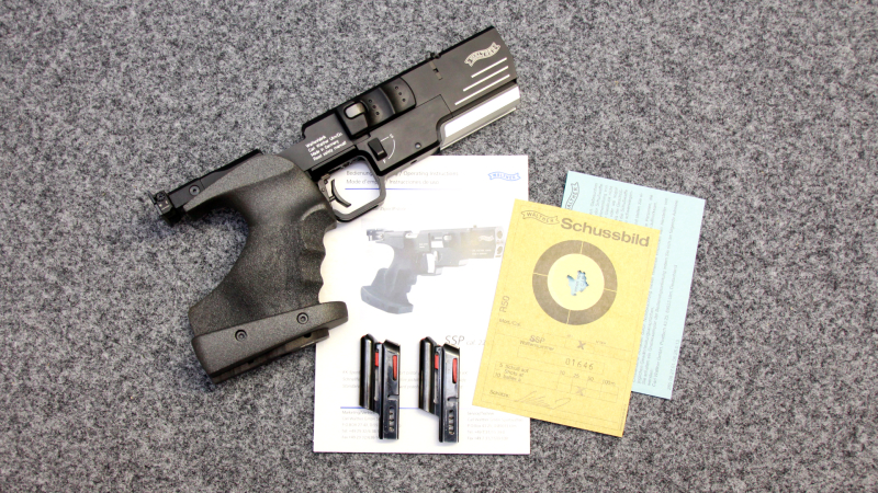 Walther SSP Kal. .22lr - High-End Sportpistole im Komplettset (Beschuss 2006) – Bild 5