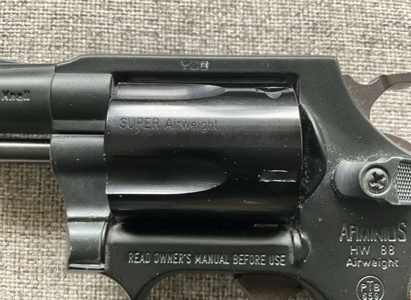 Arminius HW 88 Super Airweight - PTB 659 - Holzgriffe - wie neu – billede 4