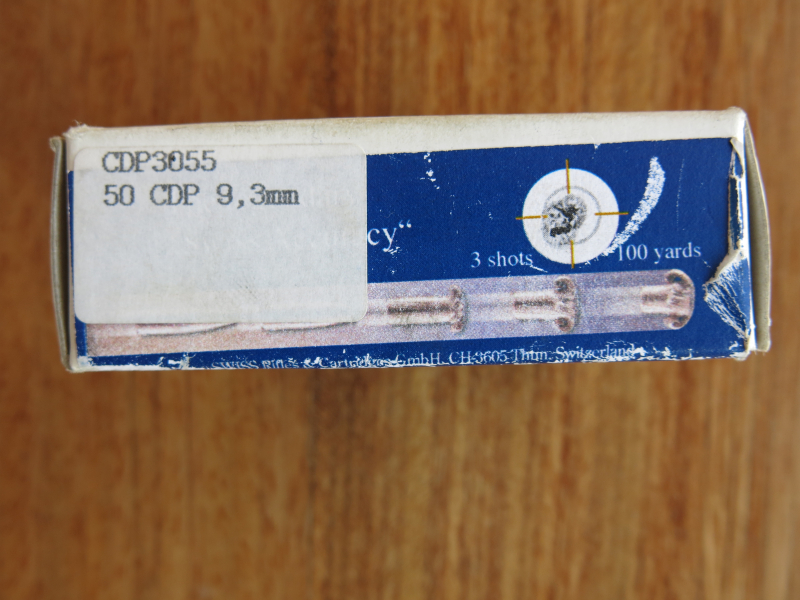 50 Geschosse SWISS CDP 9,3 – Bild 2