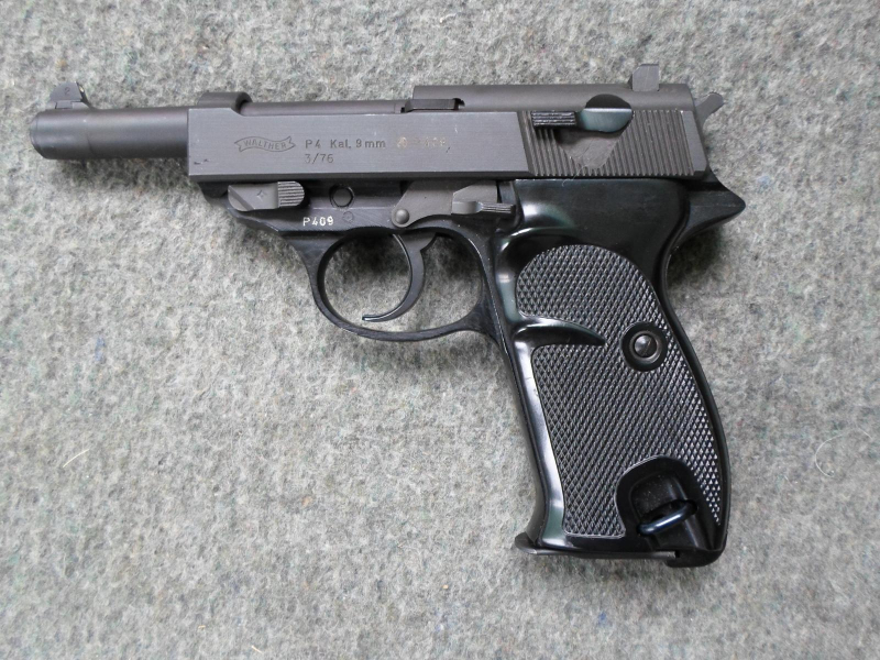 RARITÄT: Walther P 4, Herstellung SIG Sauer – Bild 3