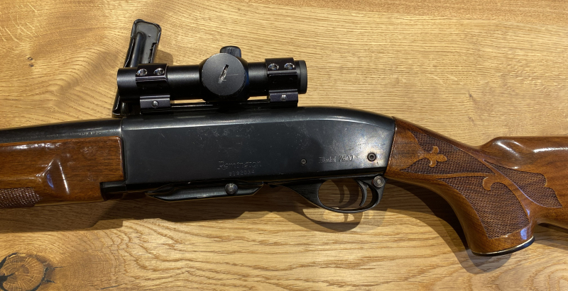Remington 7400 Selbstladebüchse .30-06 Rotpunktvisier 2 Magazine – Bild 4