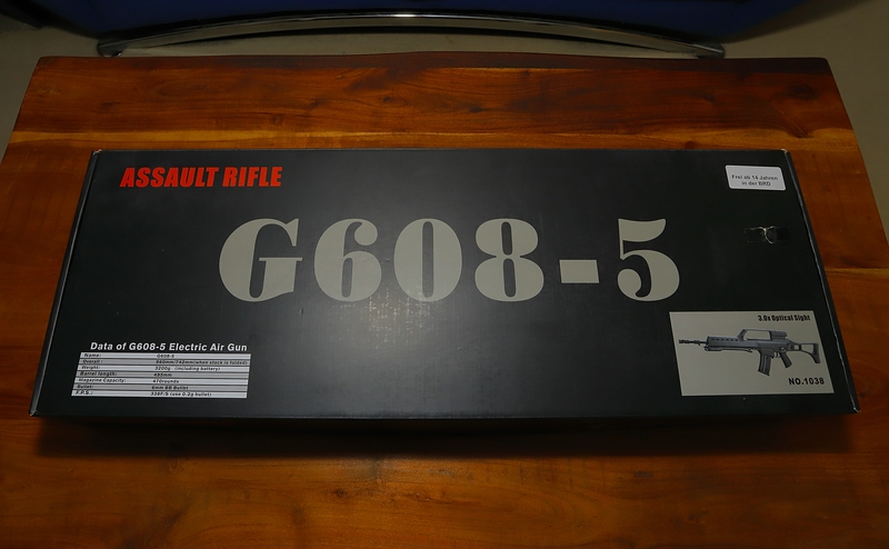 G36V Jing Gong Softair <0,5 Joule Top-Zustand – billede 2