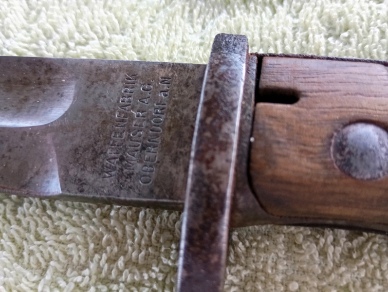 Bajonett Seitengewehr Mauser – Bild 3