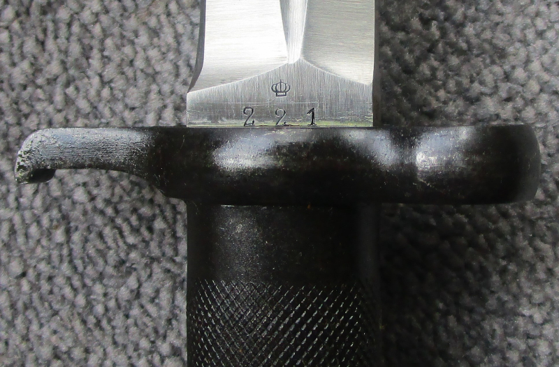 Bajonett Seitengewehr Schwedenmauser M1896 M/96 E.J.A.B. nicht K98k K43 P38 – Bild 4