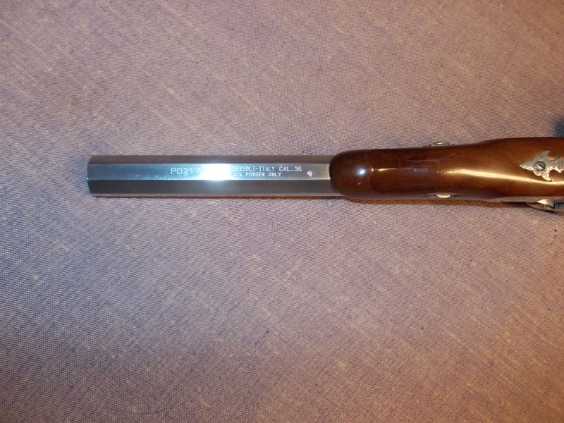 Pedersoli Perc. Pistole cal.36, ,mit Zub. Koffer – billede 4