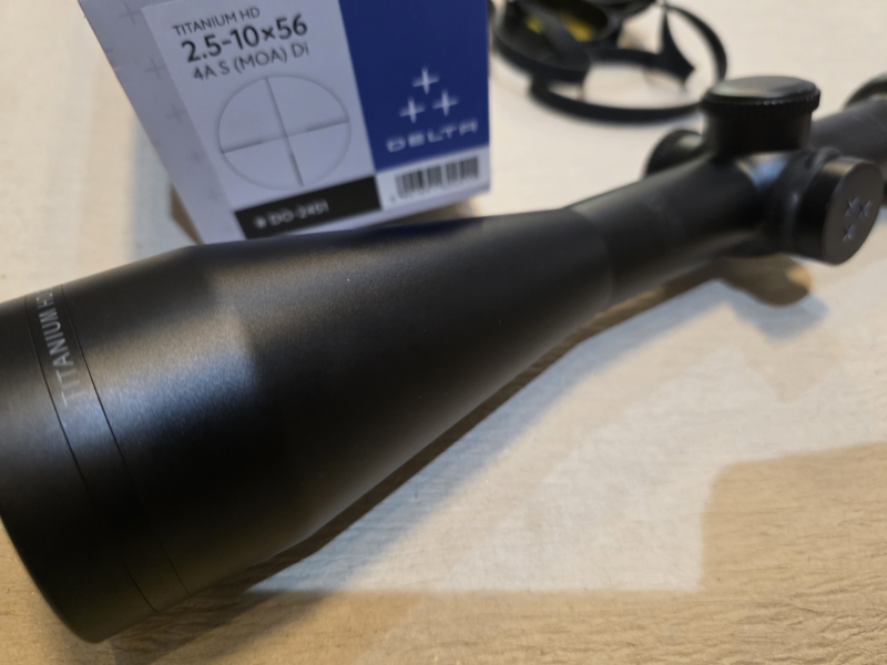 Delta Titanium HD 2,5–10x56 – 4AS - Zielfernrohr – imaginea 2
