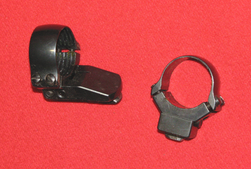 Zwei Montageteile für ZF / Zielfernrohr mit 25,4mm / 1" Rohrdurchmesser – Bild 2