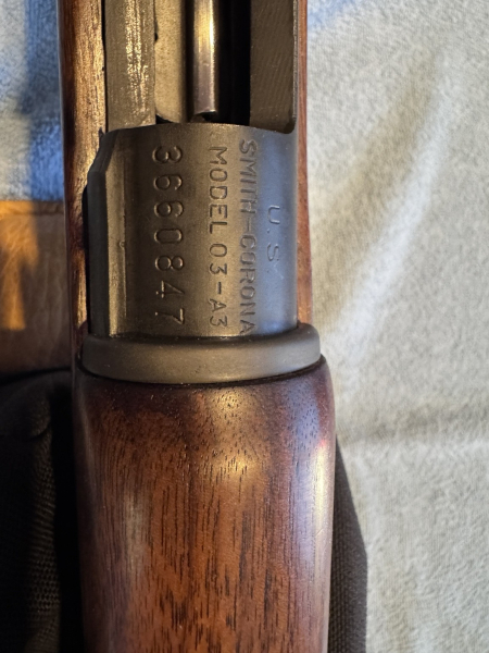 Springfield 1903-A3 Smith-Corona Kaliber .30-06 Springfield – Fertigung März 1943 – Bild 6