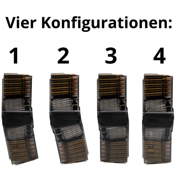 Magazinset für AR-15 Kaliber .223, CROSS MAG 10/10 (Set aus 2 Magazinen) – Bild 3