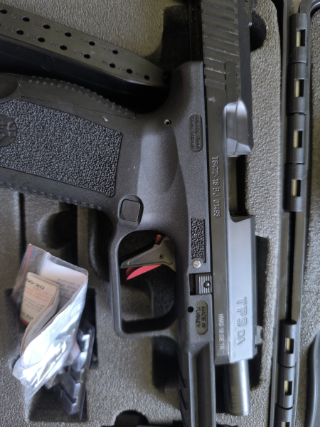 Canik TP9 DA Black – 9mm | Canik Matchabzug (Rot) & Leuchtkorn | Gekauft 09/2025 – Bild 2