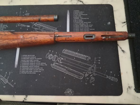 Schaft für Moisin Nagant Mod 44 – stampa 2