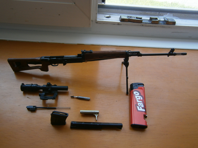 MINIATUR DRAGUNOV 31CM LANG – Bild 2