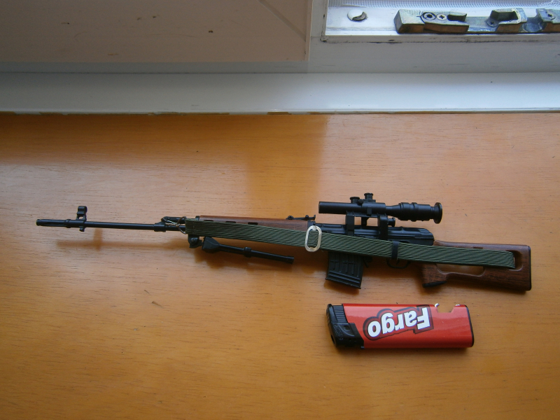 MINIATUR DRAGUNOV 31CM LANG – Bild 3