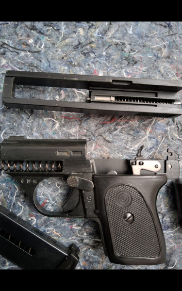 Pistole HS Mod.5 8mm Platz PTB 100/2 – zdjęcie 3