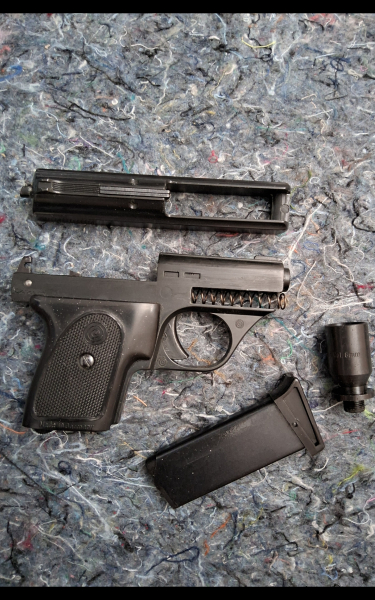 Pistole HS Mod.5 8mm Platz PTB 100/2 – zdjęcie 4