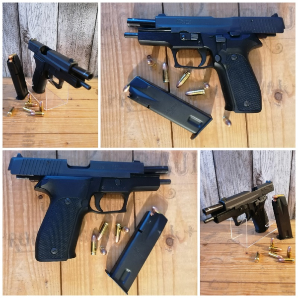 SIG Sauer P226 aus 2000 in sehr gutem Zustand, Originalverpackt (+ viel mögliches Zubehöhr) – Bild 2