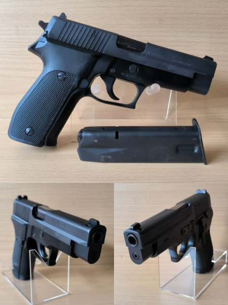 SIG Sauer P226 aus 2000 in sehr gutem Zustand, Originalverpackt (+ viel mögliches Zubehöhr) – Bild 3