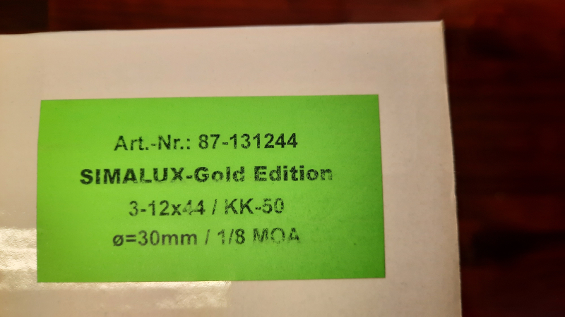 Simalux 3-12x44 Gold Edition – Bild 5