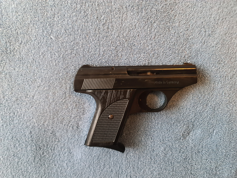 Geco , Mod. Ultra , Cal. 8mm PAK , PTB 386,sehr schöner Zustand – Bild 2