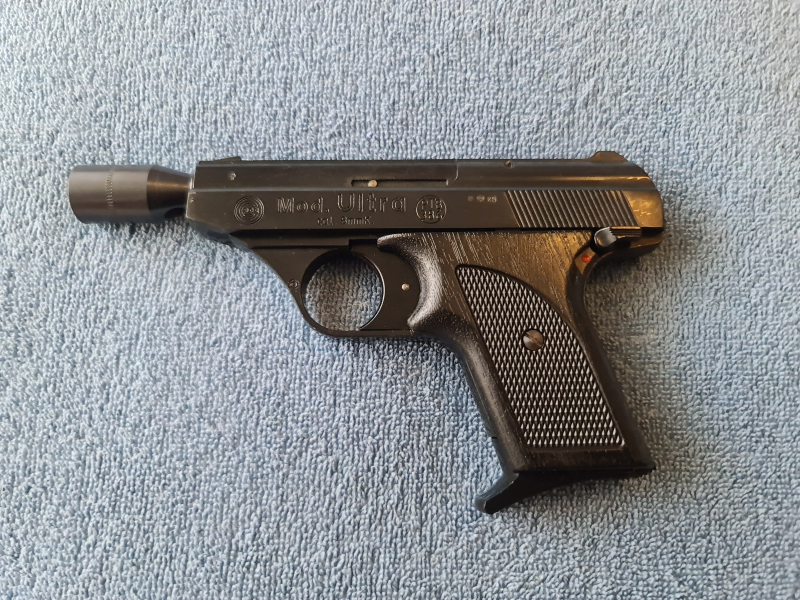Geco , Mod. Ultra , Cal. 8mm PAK , PTB 386,sehr schöner Zustand – Bild 6