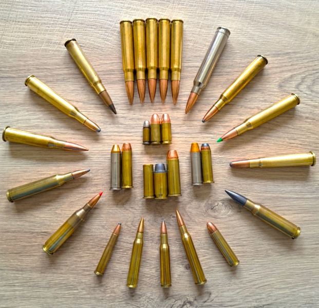 Konvolut Deko-Sammlerpatronen Militär- + Jagdmunition – billede 2