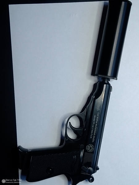 Walther PP cal.9mm PAK MIS Aufdruck – Bild 4