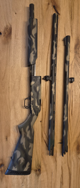 Mossberg 500a 12/76 Combo / Wechsellauf – zdjęcie 2